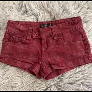 Women’s Checkered Print Shorts